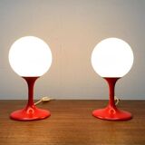 Swiss space age table lamps by E.R. Nele for Temde, 1960s, set of 2.