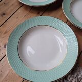 6 soup plates “Café Gilbert” Orchies Moulin des Loups