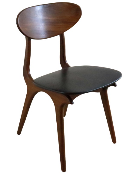 Set of 4 AWA dining chairs Louis van Teeffelen 'Ottersum'