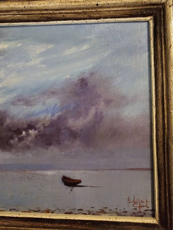 Huile sur panneau