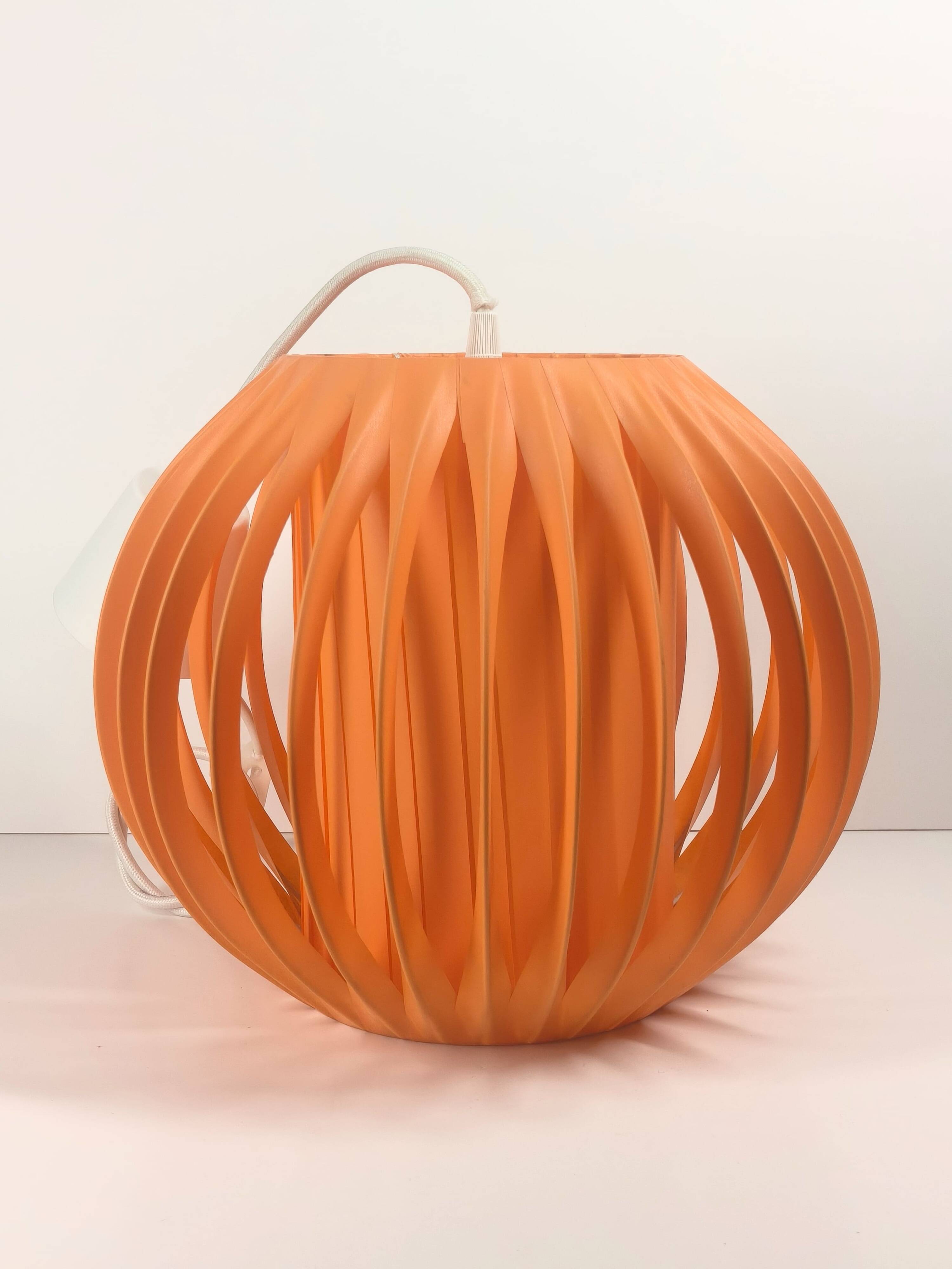 Vintage pendant lamp - Dutch design - Orange - Space Age