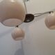 Pink opaline chandelier