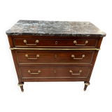 Mahogany chest of drawers 1800