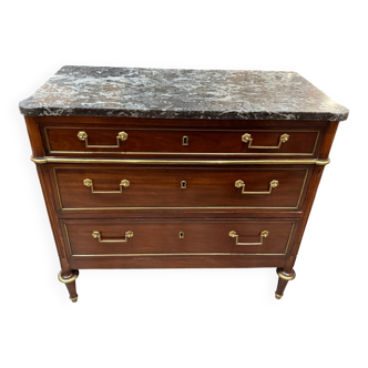 Mahogany chest of drawers 1800