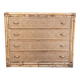 Commode en bambou et rotin