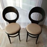 Set of 2 Baumann mouette bistro chairs