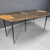 Hand made design dining table, 1990s
