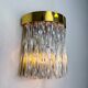 Cascade wall light by Venini, Murano glass, Italy, 1970