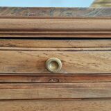 Louis XVI style wood and marble furniture