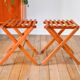 Pair of antique folding stools