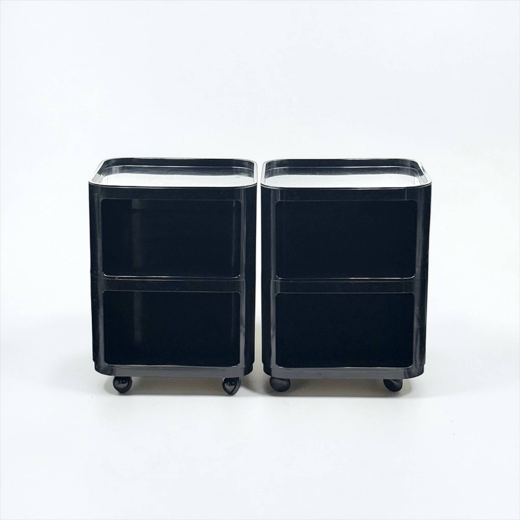 Modules de rangement Kartell design Anna Castelli Ferrieri Italie années 60