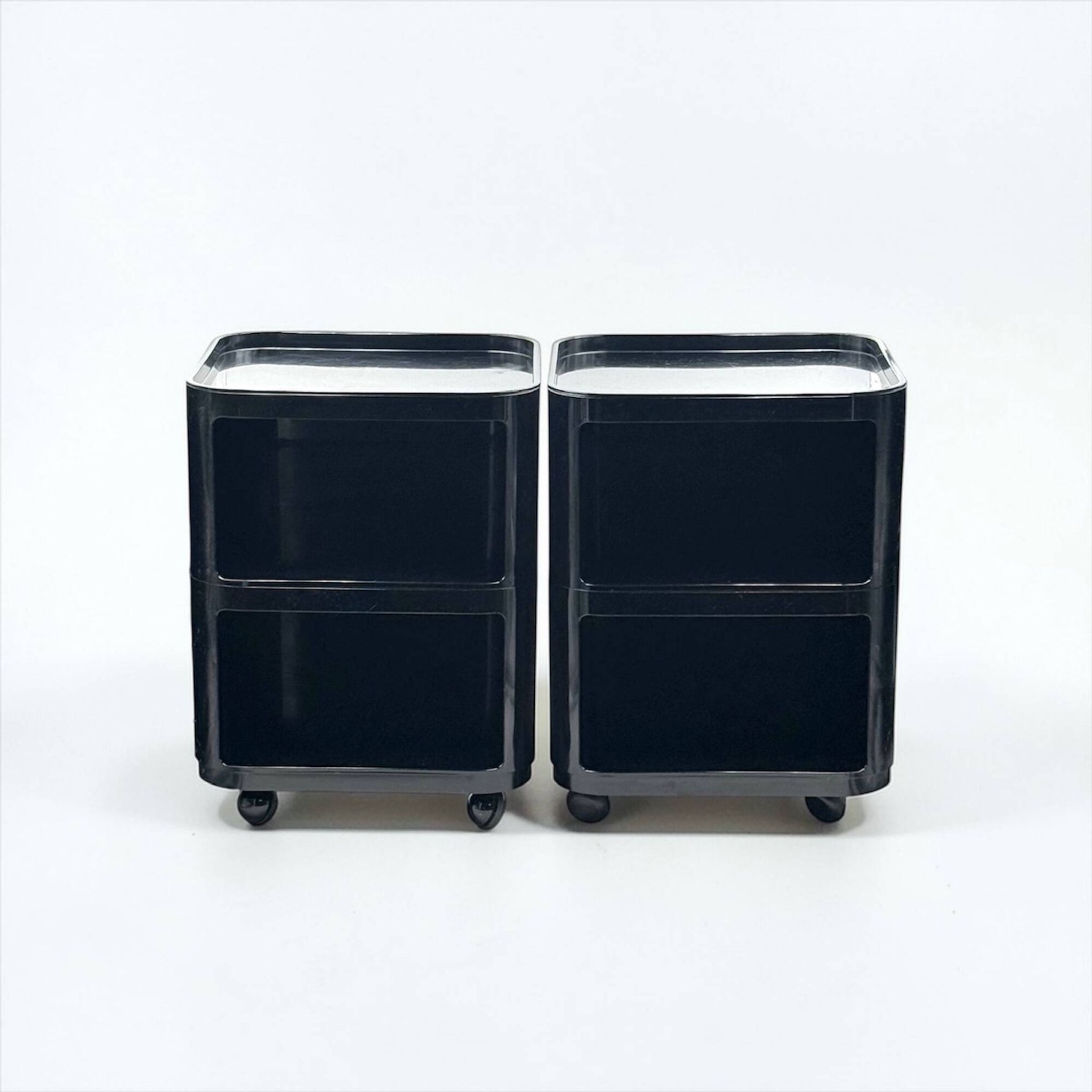 Modules de rangement Kartell design Anna Castelli Ferrieri Italie années 60