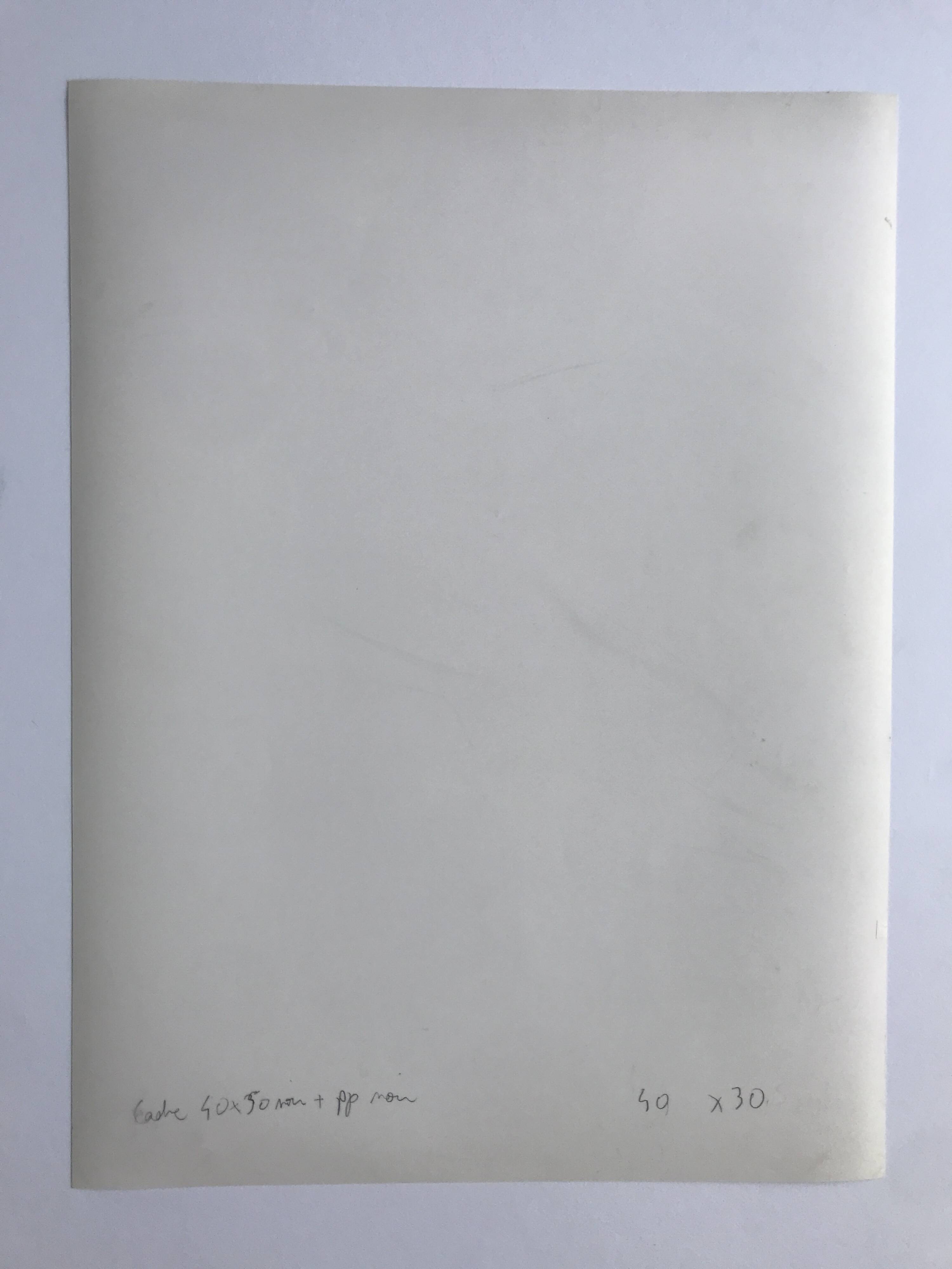Rosine NUSIMOVICI, Untitled (Columns), c 1980. Black and white silver print