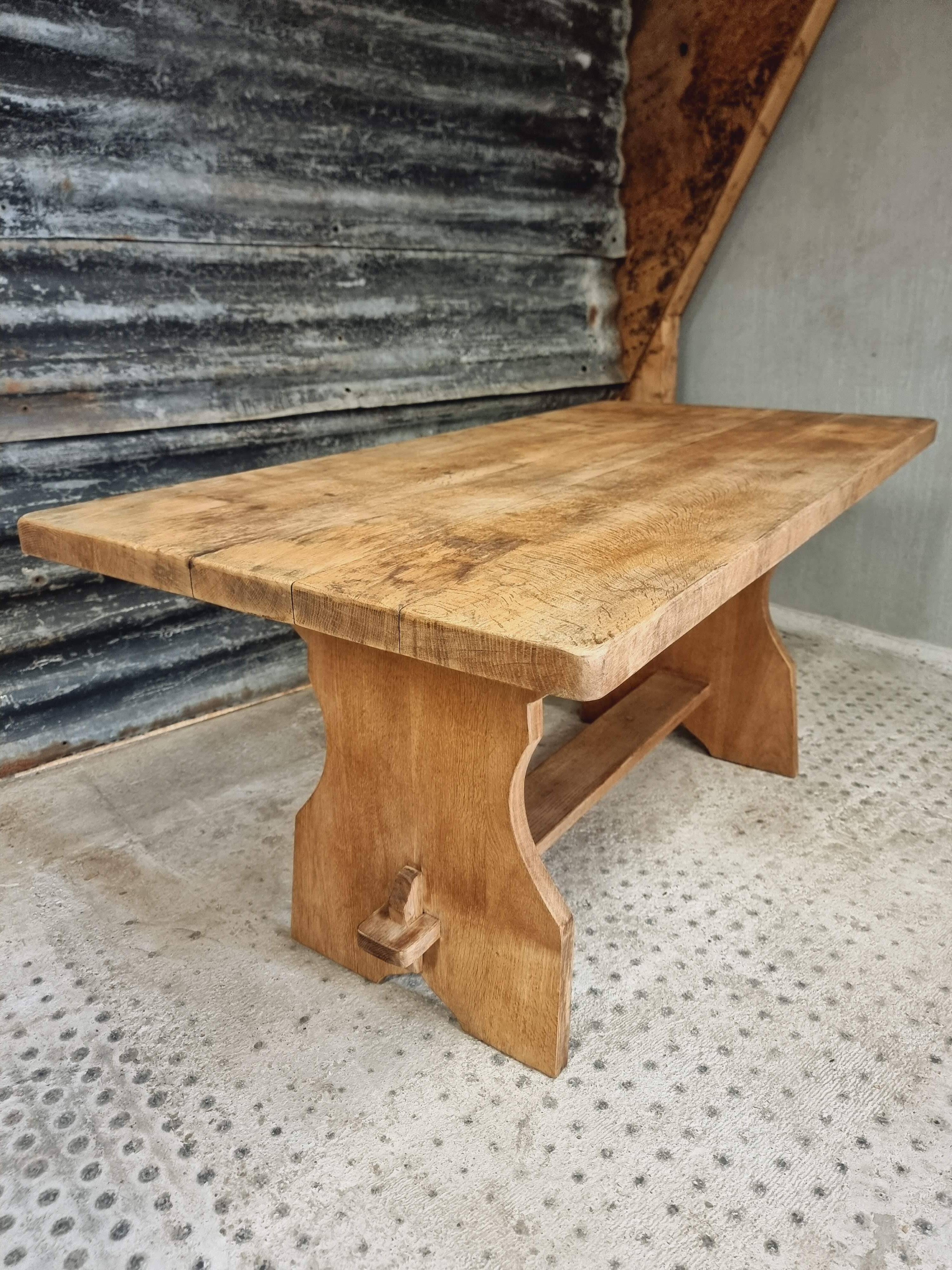 Old oak table dining table monastery table 78 x 160 cm