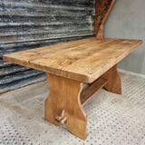 Old oak table dining table monastery table 78 x 160 cm