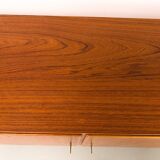 Enfilade danoise en teck par Carlo Jensen pour Hundevad & Co., 1960s