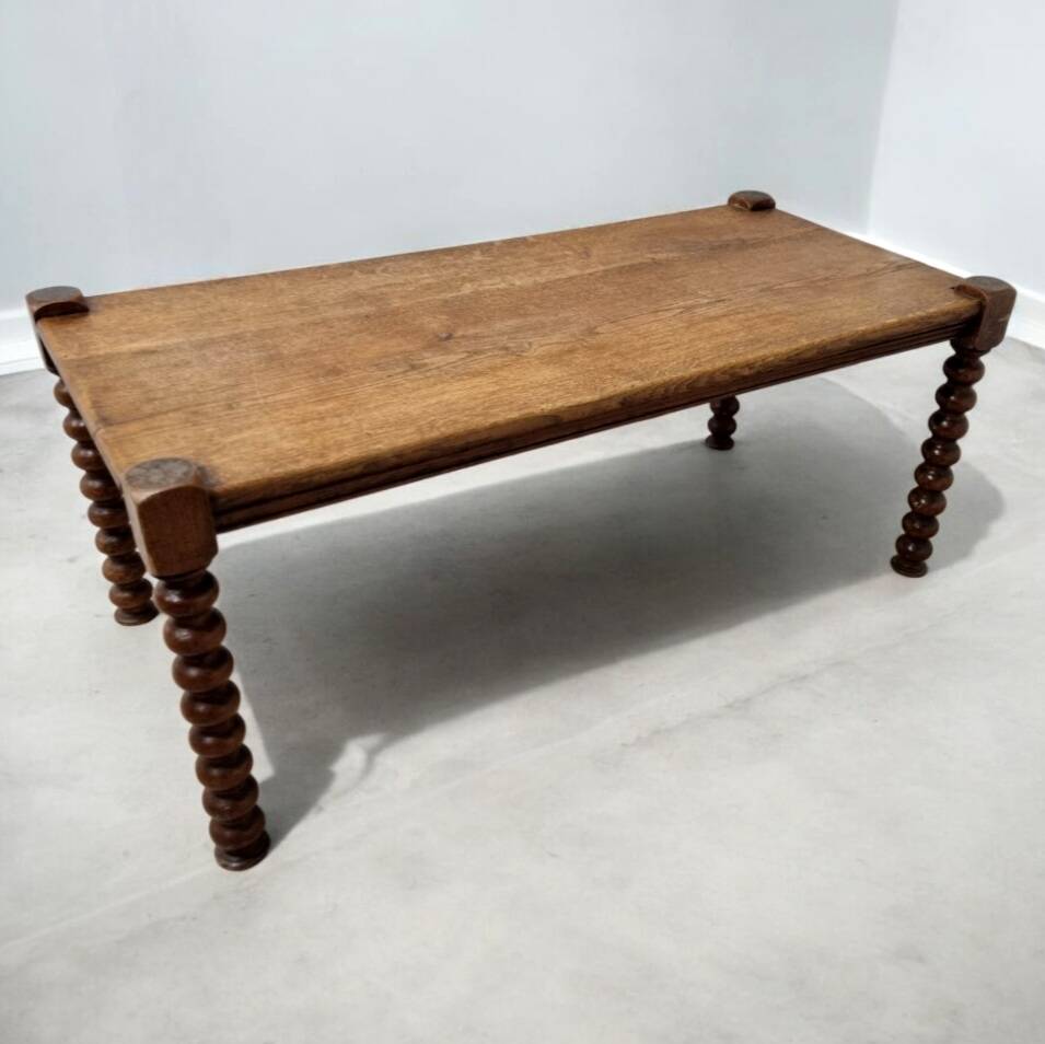 Solid wood coffee table