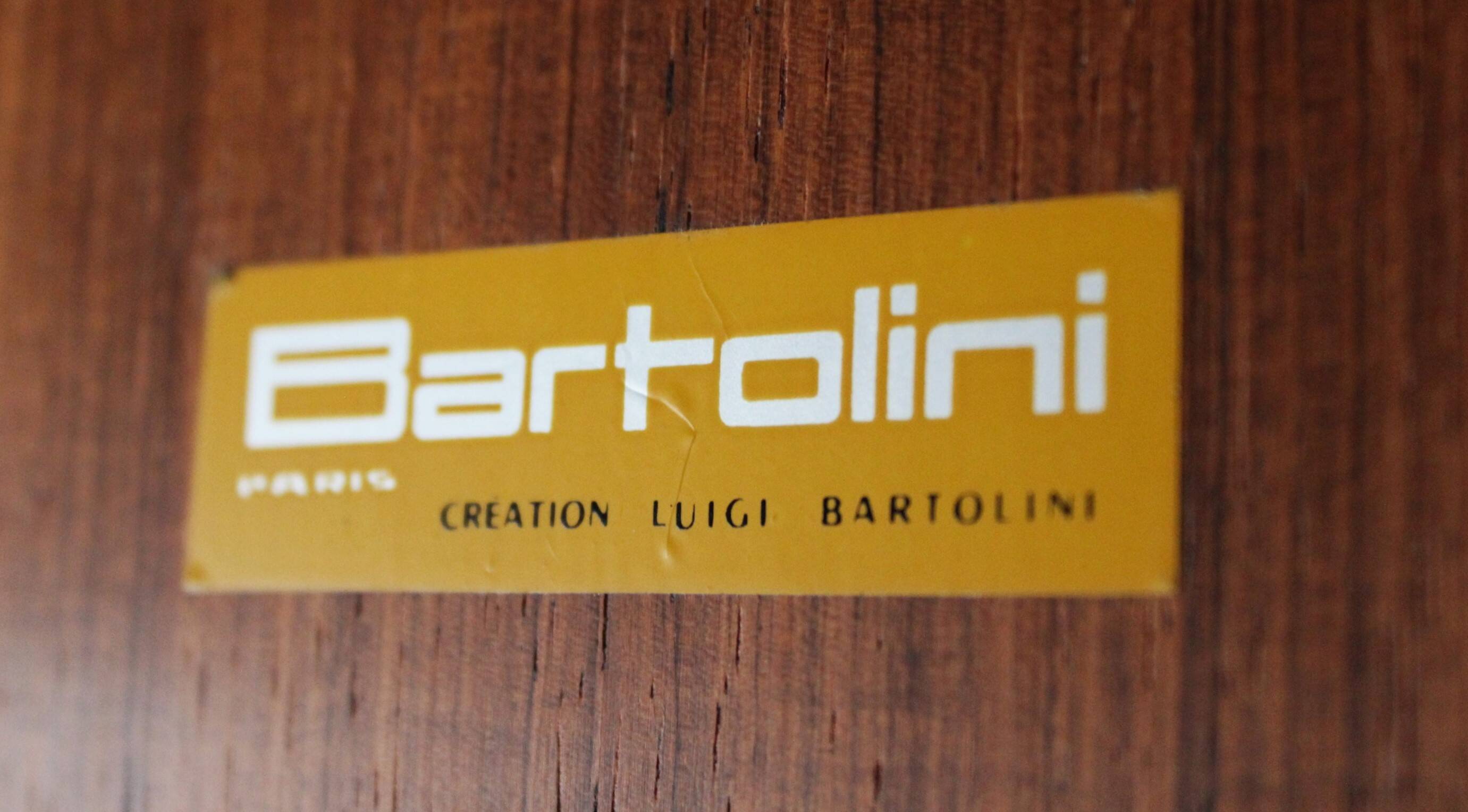 Meuble multifonctions années 60’s, signé Luigi Bartolini