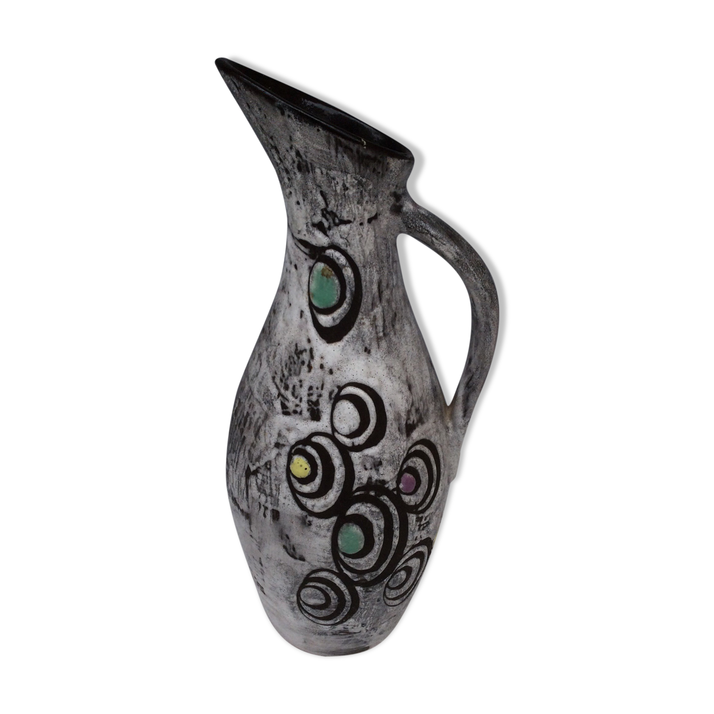 Ziegler ceramic pitcher, Switzerland 60s