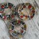 Lot de 3 assiettes années 50-60