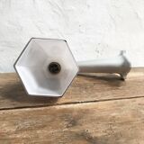 Art deco porcelain and opaline sconce