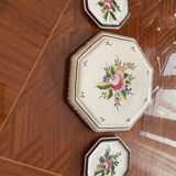 Vintage trivia and 2 assorted bottle coasters