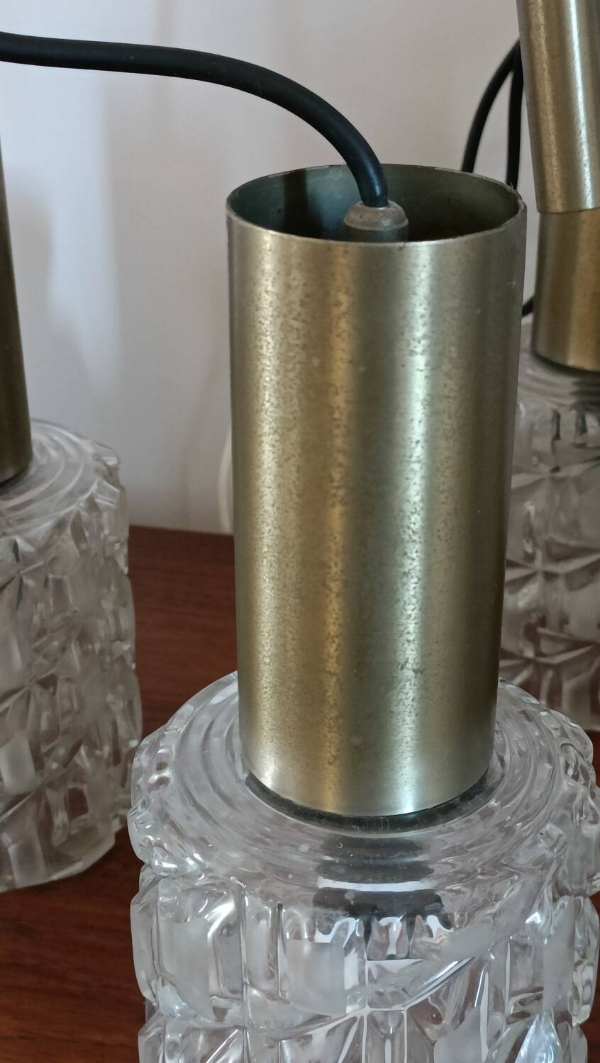 5-light gold waterfall chandelier