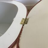 Toad style heater in original pink velvet with trunk