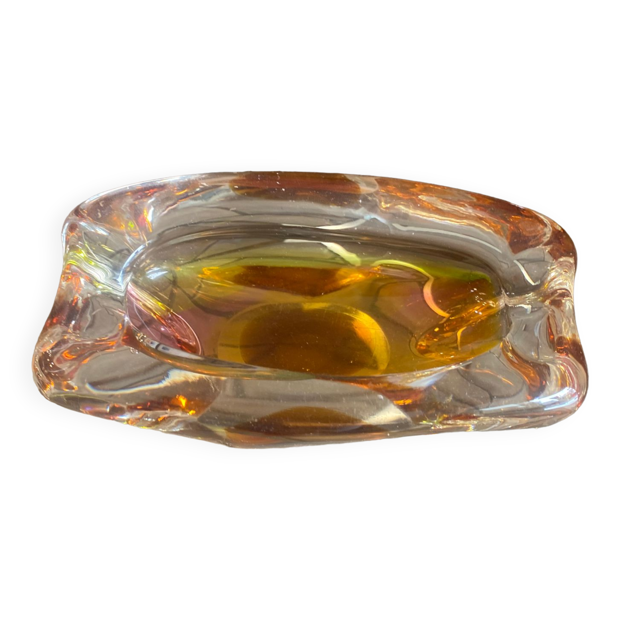 Crystal ashtray 1980s