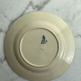 Assiette Gien model Chardons