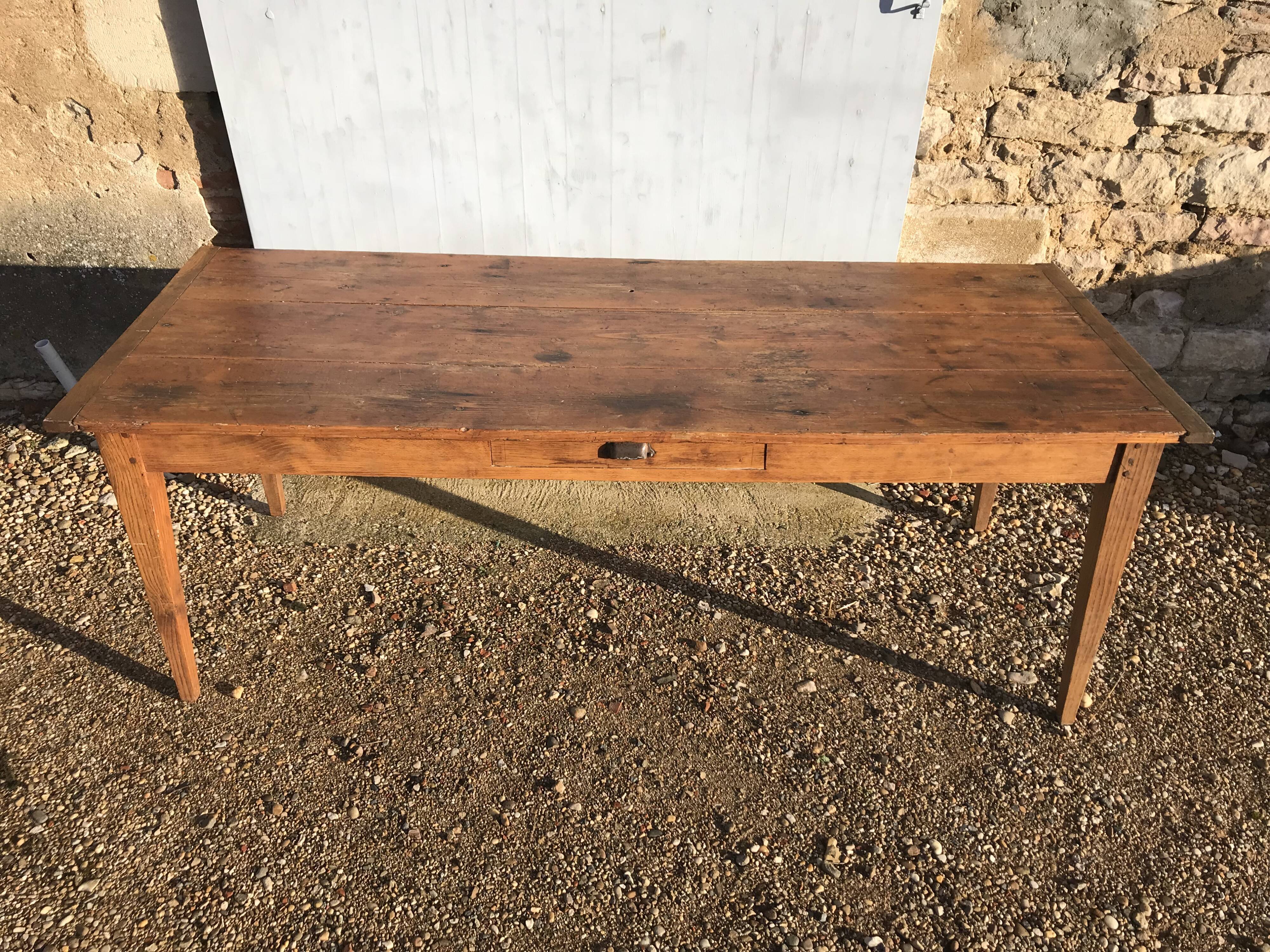 Pine farm table