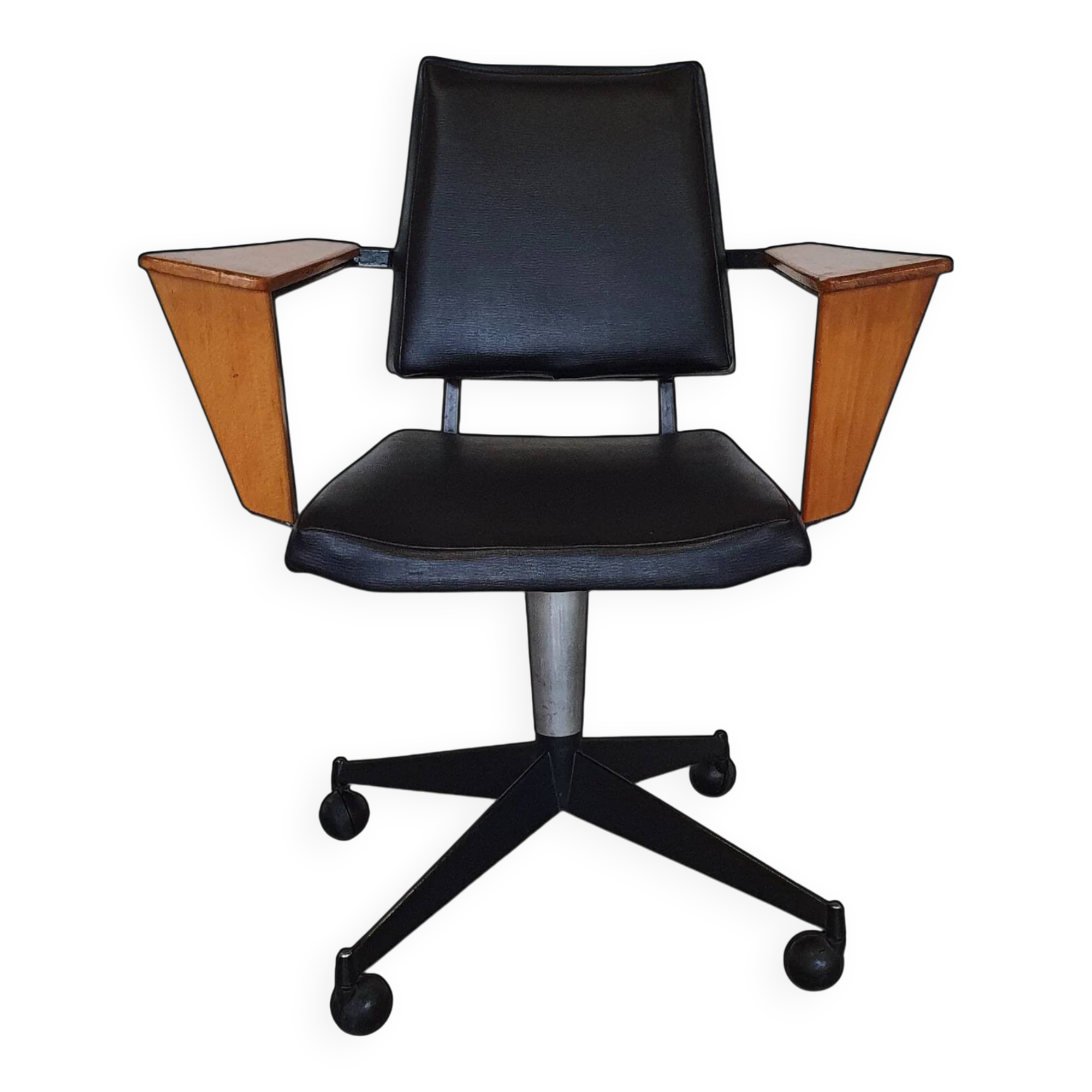 Very rare Velca Legnano office chair 1950s