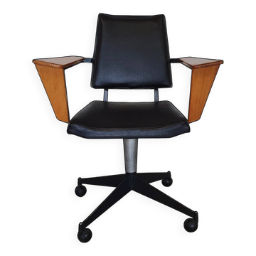 Very rare Velca Legnano office chair 1950s