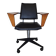 Very rare Velca Legnano office chair 1950s