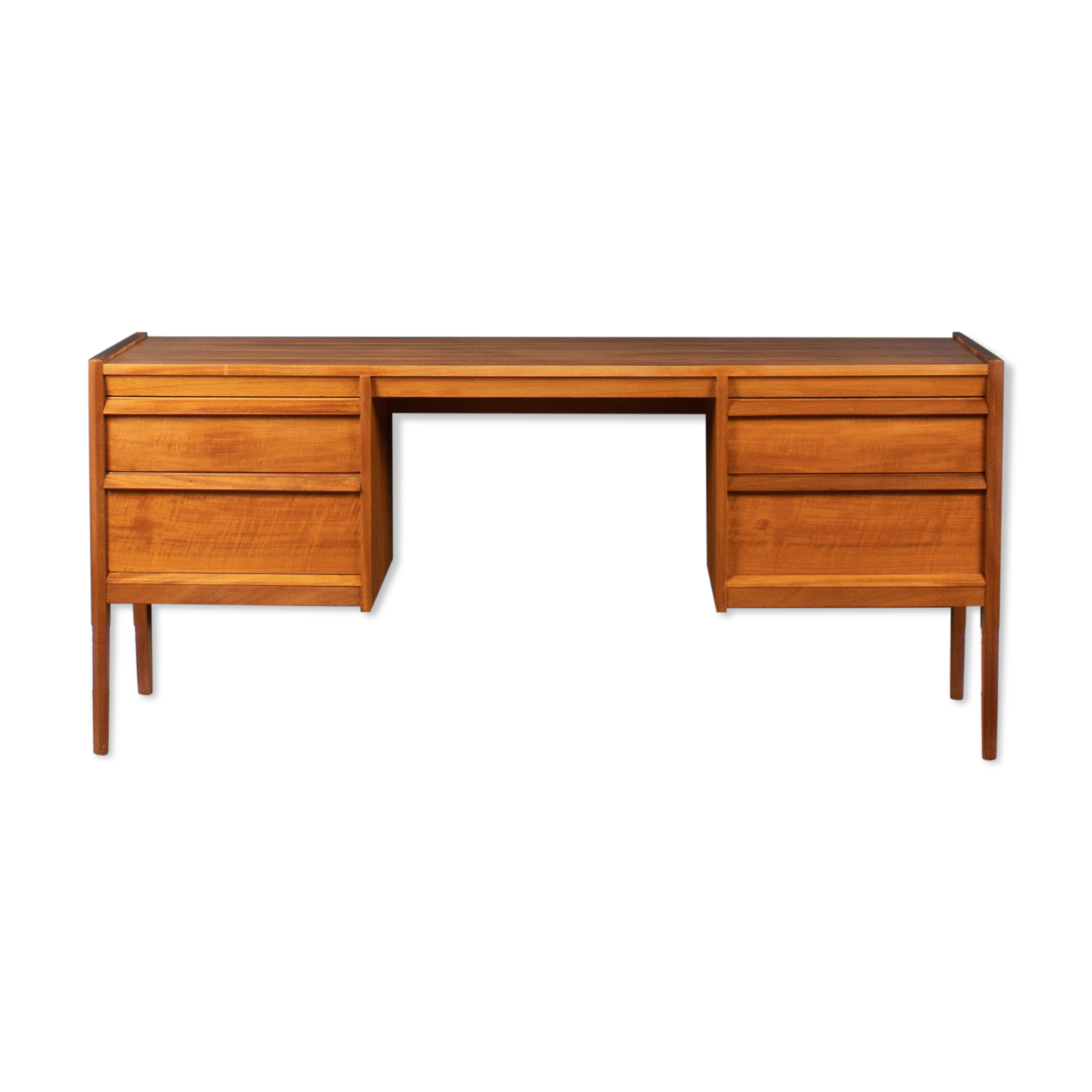 Retro Walnut & Rosewood Younger Desk Dresser By John Herbert