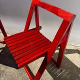 Aldo Jacober folding chairs from the 1970s.