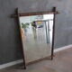 Antique bamboo mirror