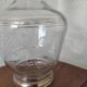 Carafe en verre décor biches et cerfs