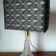 Art Deco lamp with custom rectangular shade
