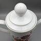 Théière cafetière blanche décor floral vintage winterling bavaria