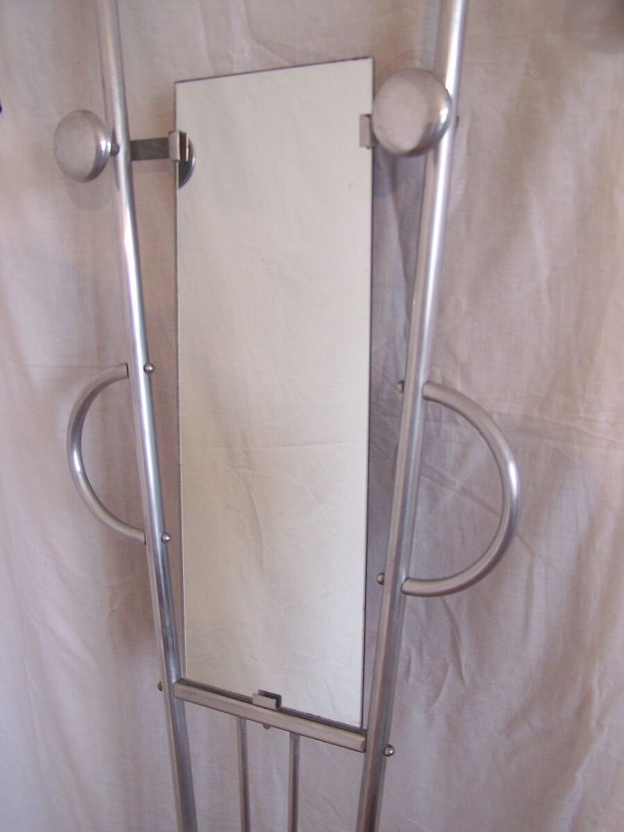 Aluminium coat hanger - art deco - 30s - 40s