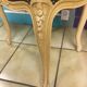 Lot of 2 chairs Louis XV in blue velvet
