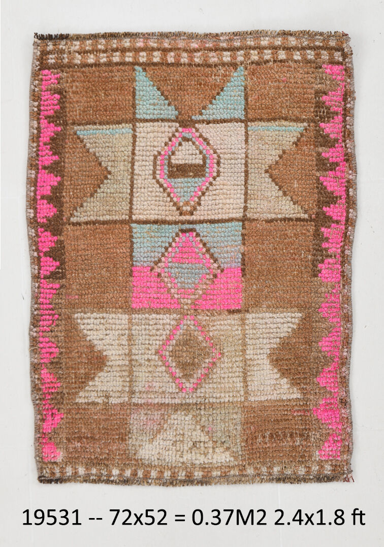 Star Pattern Turkish Door Mat Rug