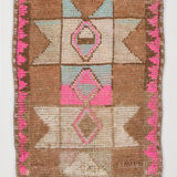 Star Pattern Turkish Door Mat Rug