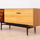 Vintage Mid Century Modern Sideboard by Frantisek Mezulanik, Up Zavody, 196