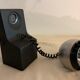 Lampe spot noire articulée Osram 1970
