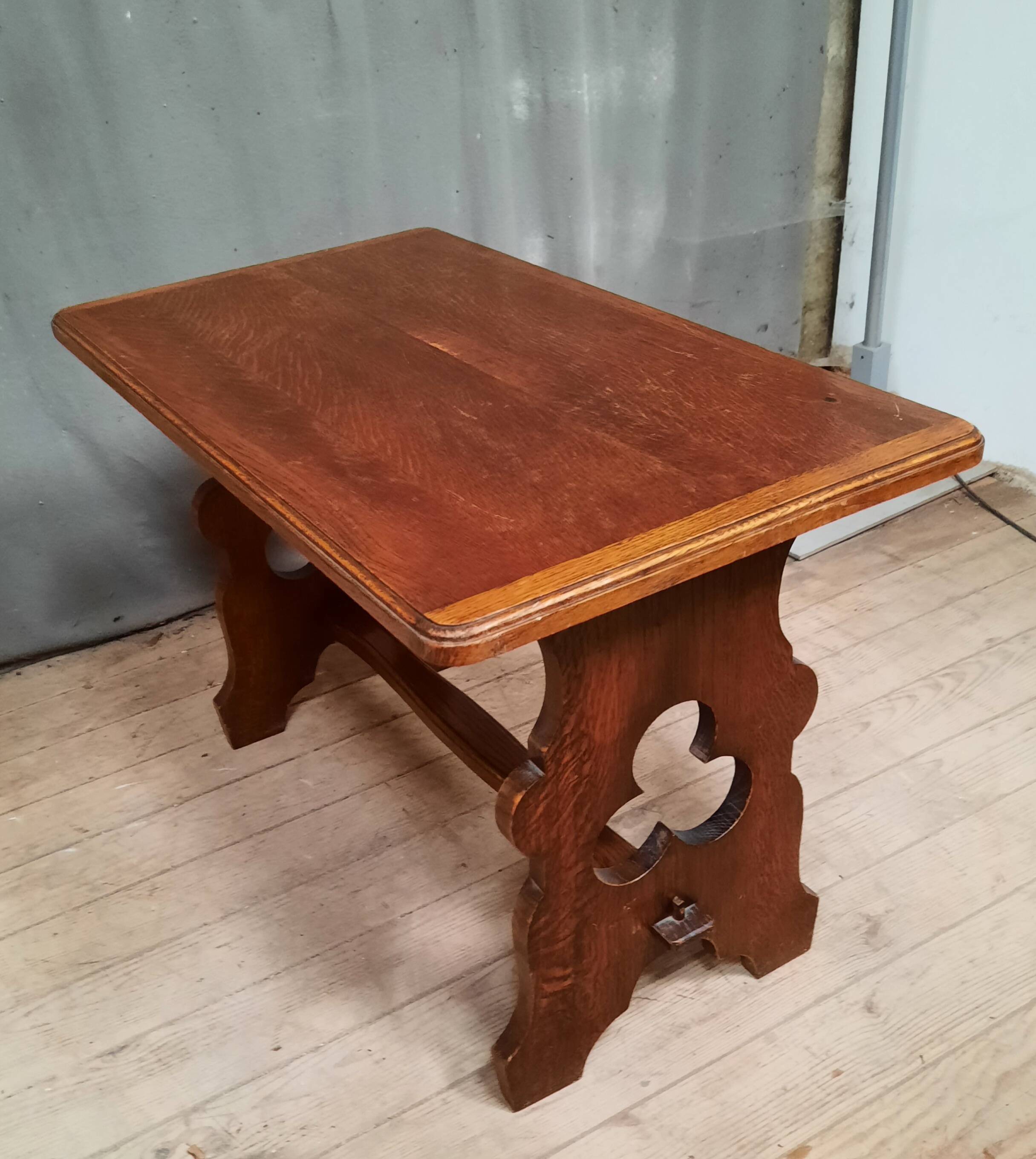 Solid wood coffee table