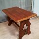 Solid wood coffee table