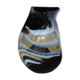 Vintage mdina glass vase