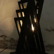 Lampe architecturale des années 80 Fedon R.